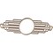 Ekena Millwork Elizabeth Wood Fretwork Pierced Ceiling Medallion, Birch, 24"W x 12"H x 6 5/8"IW x 11 3/8"IH x 1/4"T CMWP24X12X0250EBBI - alternate 2